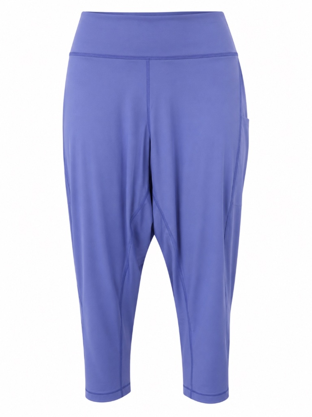 Athleta Ultimate Stash Pocket II 3X Lavender Capri Leggings Plus Size